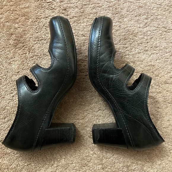 Clarks Artisan Double Strap Black Mary Jane Size 8m - Picture 15 of 17